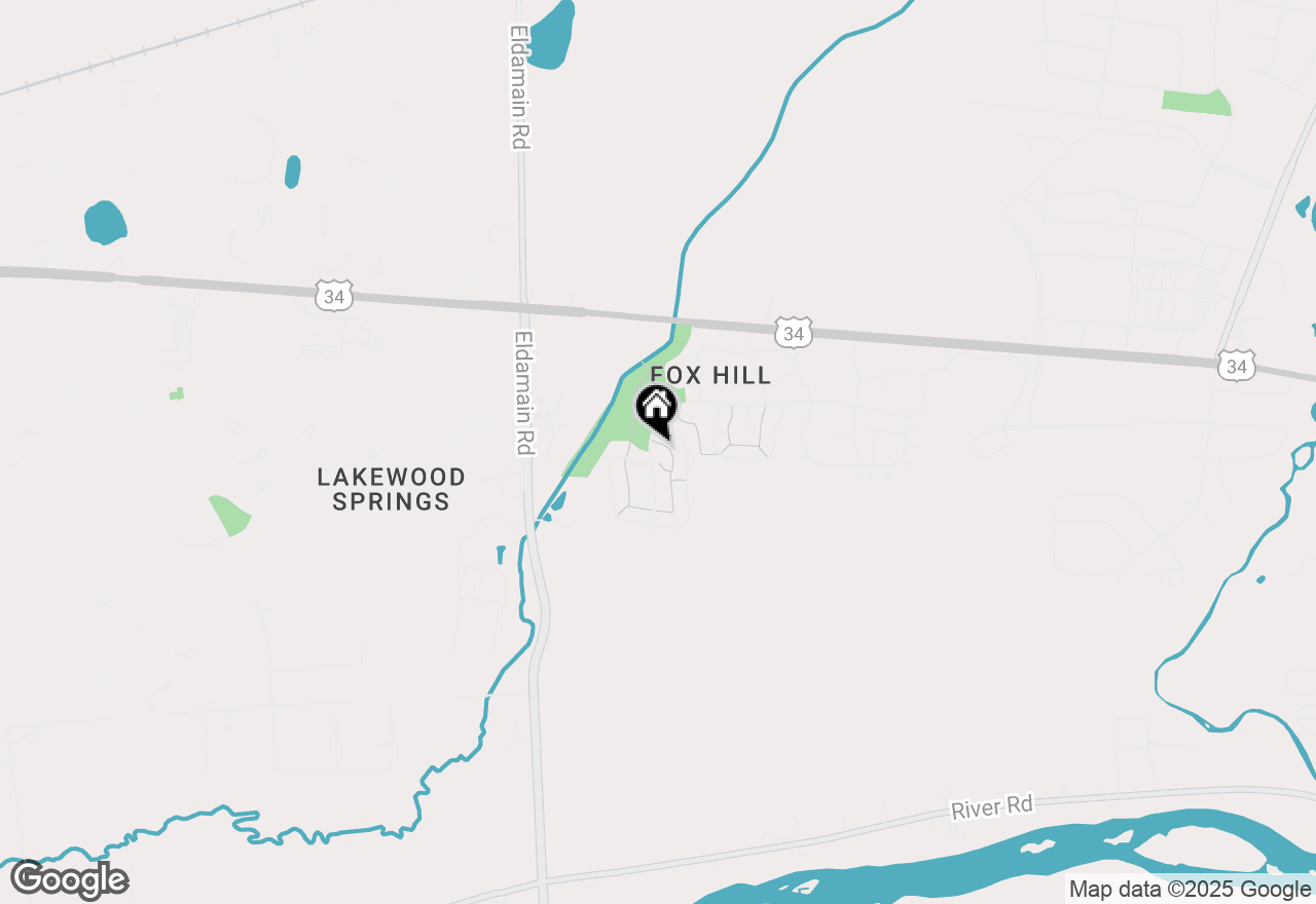 Map of 1722 John Street, Yorkville, IL 60560