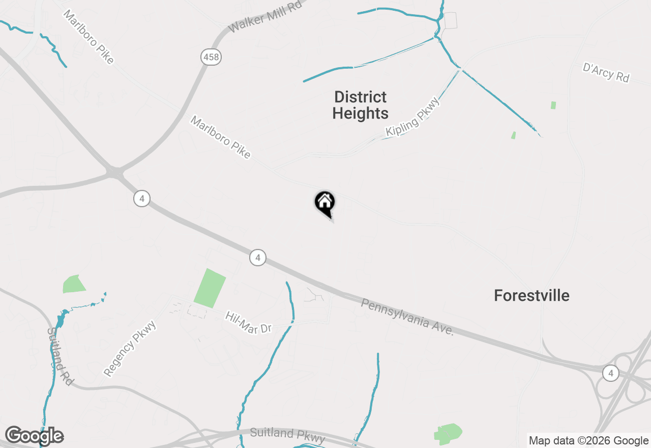 Map of 6618 Insey Street, District Heights, MD 20747