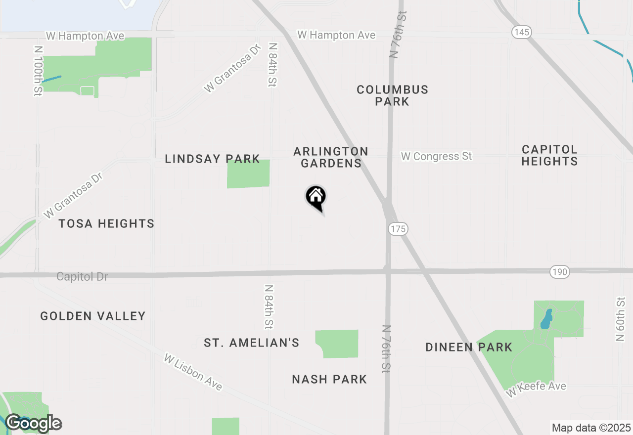 Map of 4170 N 81st St, Milwaukee, WI 53222