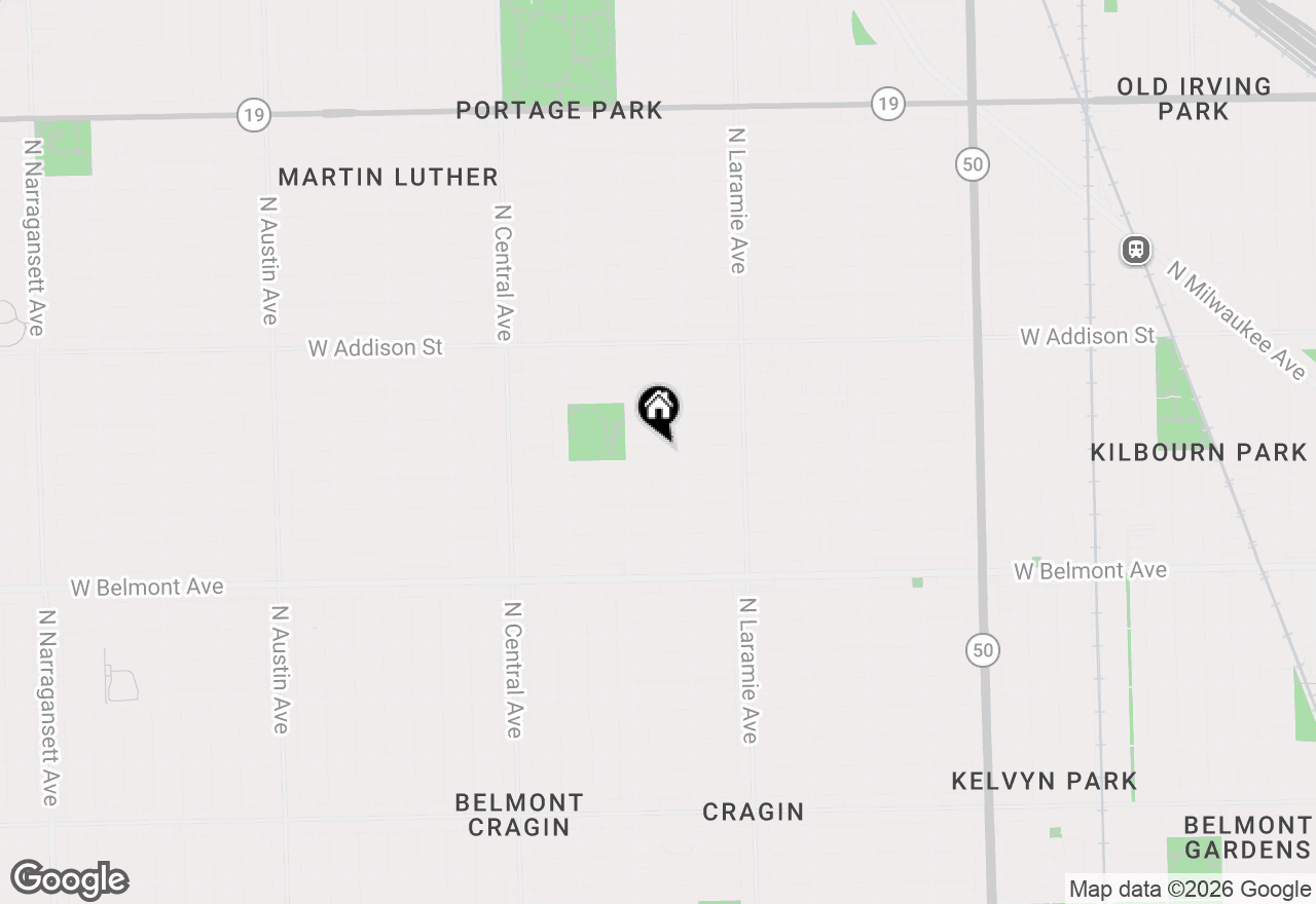 Map of 5326 W Roscoe Street, Chicago, IL 60641