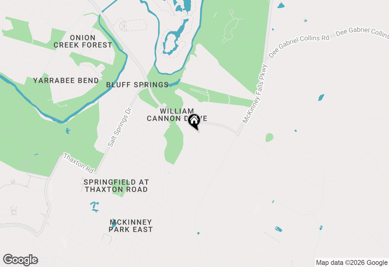 Map of 7216 Kilday Cv, Austin, TX 78744
