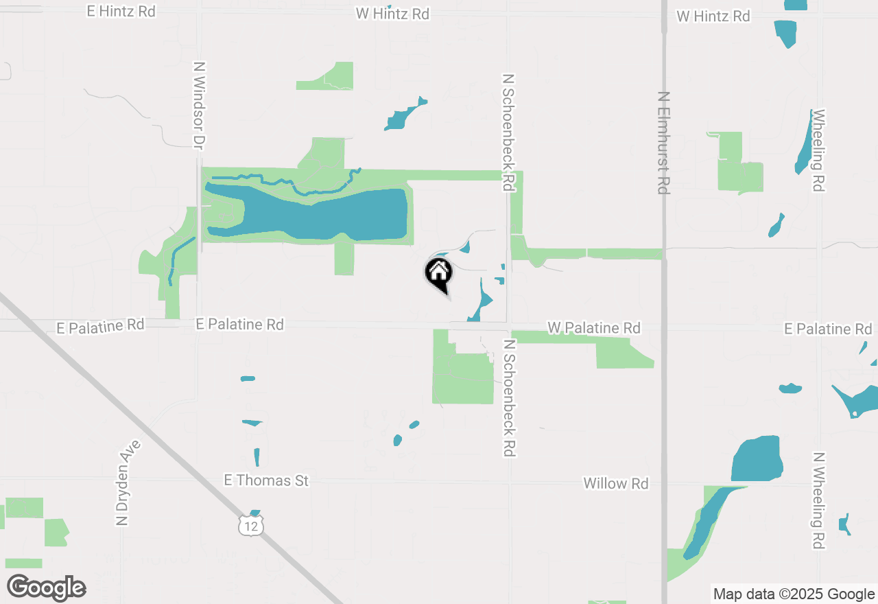 Map of 1949 N Charter Point Drive #1949, Arlington Heights, IL 60004