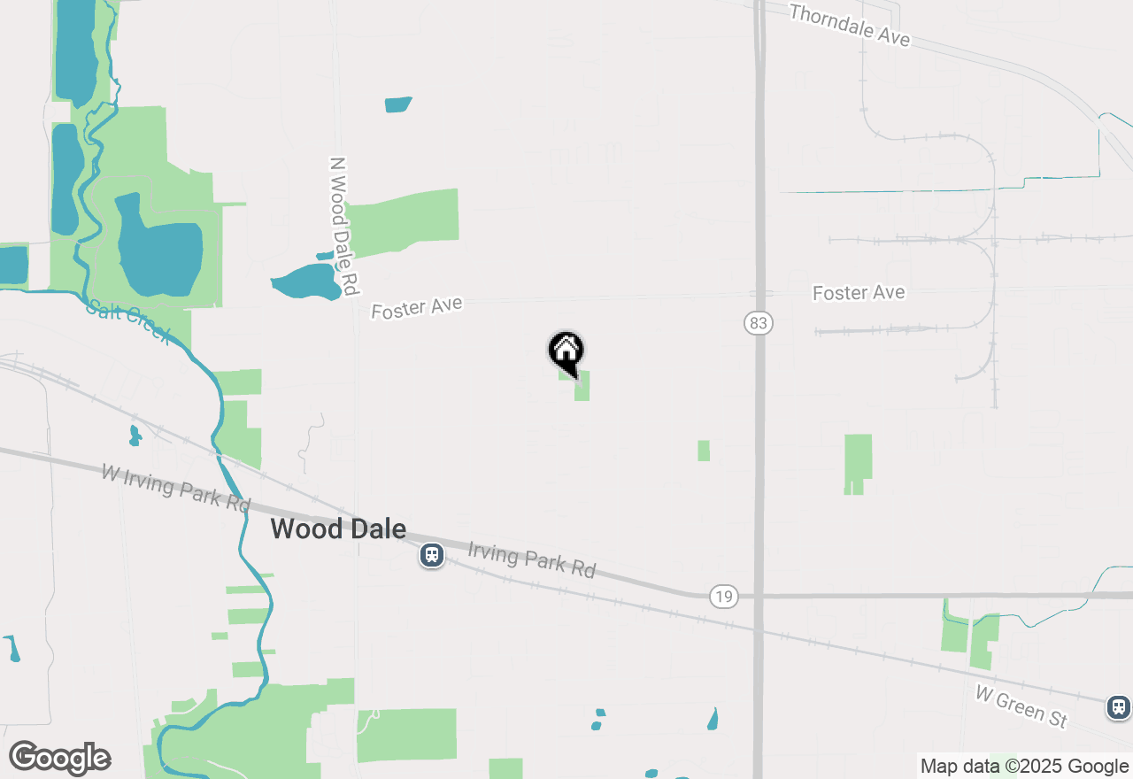 Map of 429 N Central Avenue, Wood Dale, IL 60191