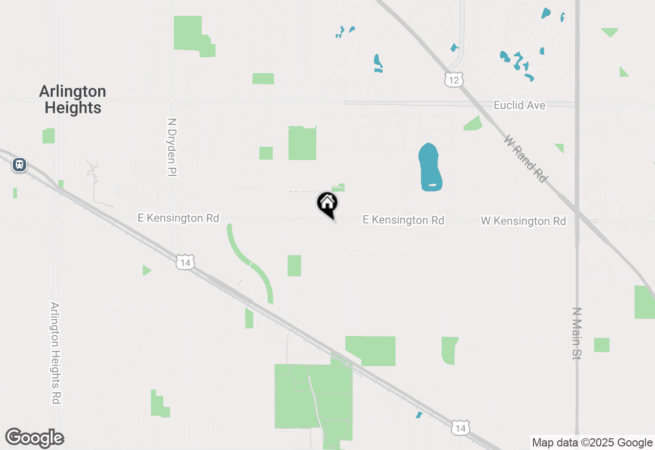 Map of 106 S Phelps Avenue, Arlington Heights, IL 60004