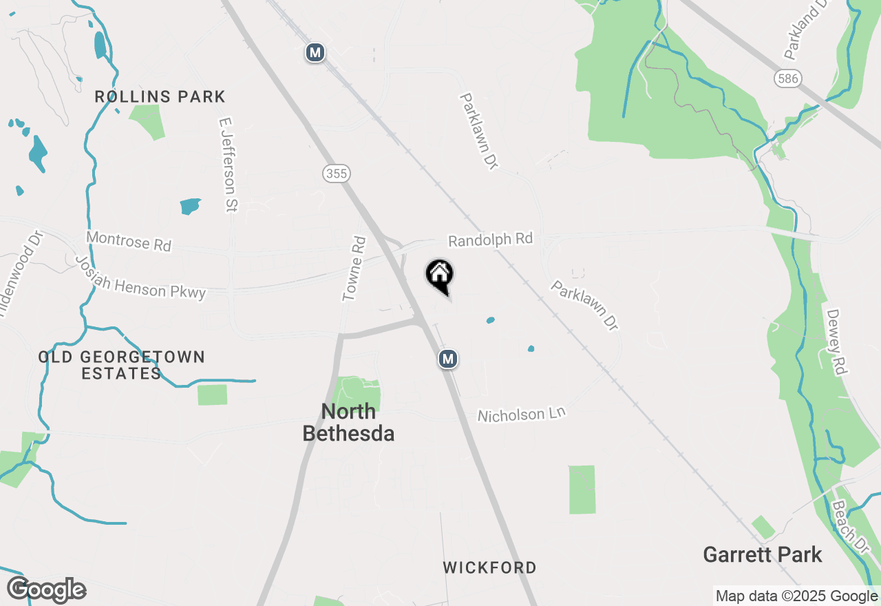 Map of 11710 Old Georgetown Road #820, North Bethesda, MD 20852