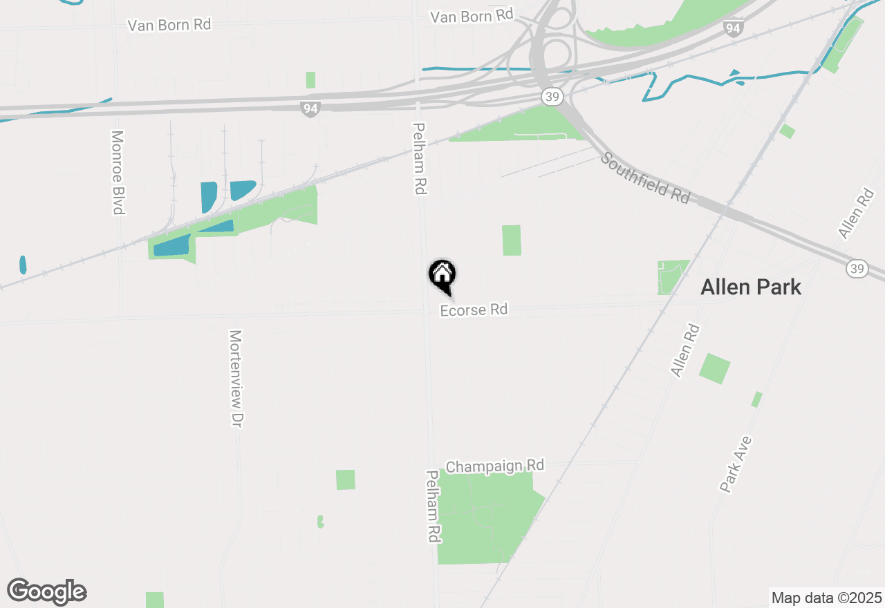 Map of 19306 Ecorse Road #103, Allen Park, MI 48101