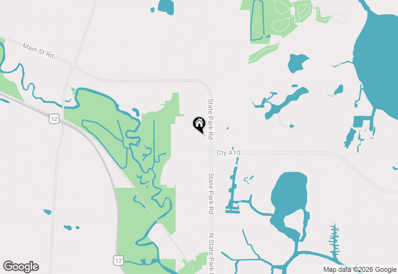 Map of 7121 Country Club Hills Drive, Fox Lake, IL 60020