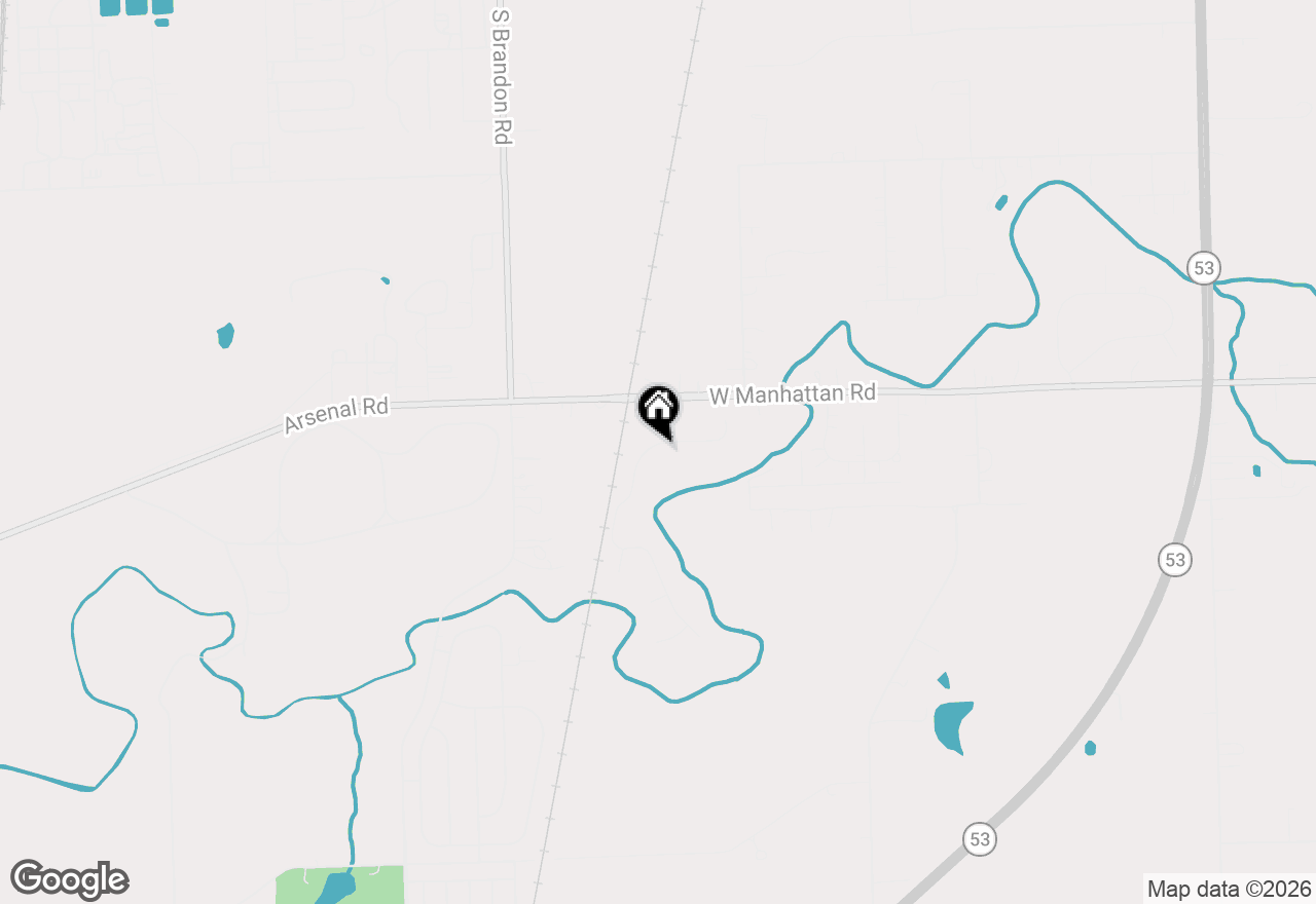 Map of 21163 S Wooded Cove Drive, Elwood, IL 60421