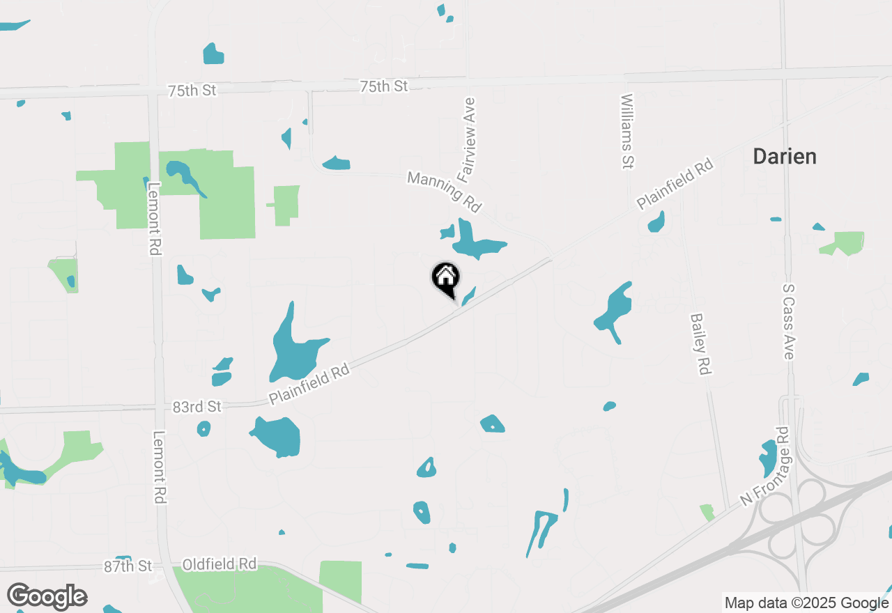 Map of 8200 Woodglen Lane #110, Downers Grove, IL 60515