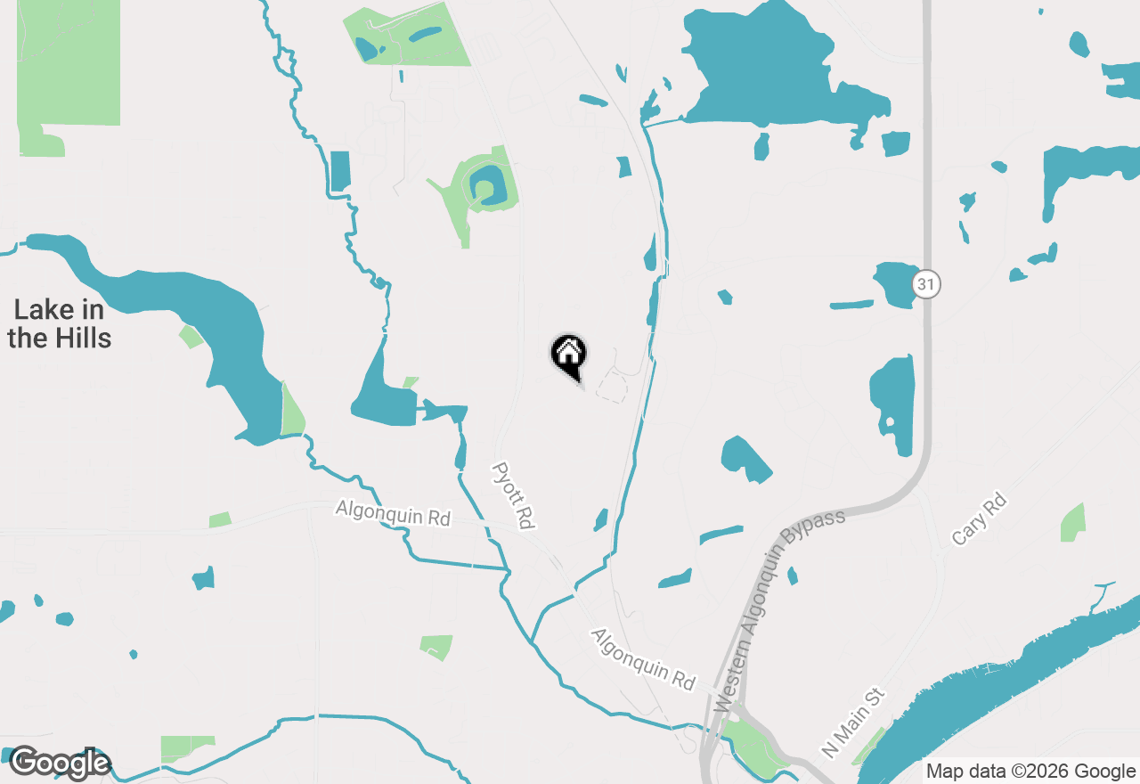 Map of 1084 Viewpoint Drive, Lake In The Hills, IL 60156