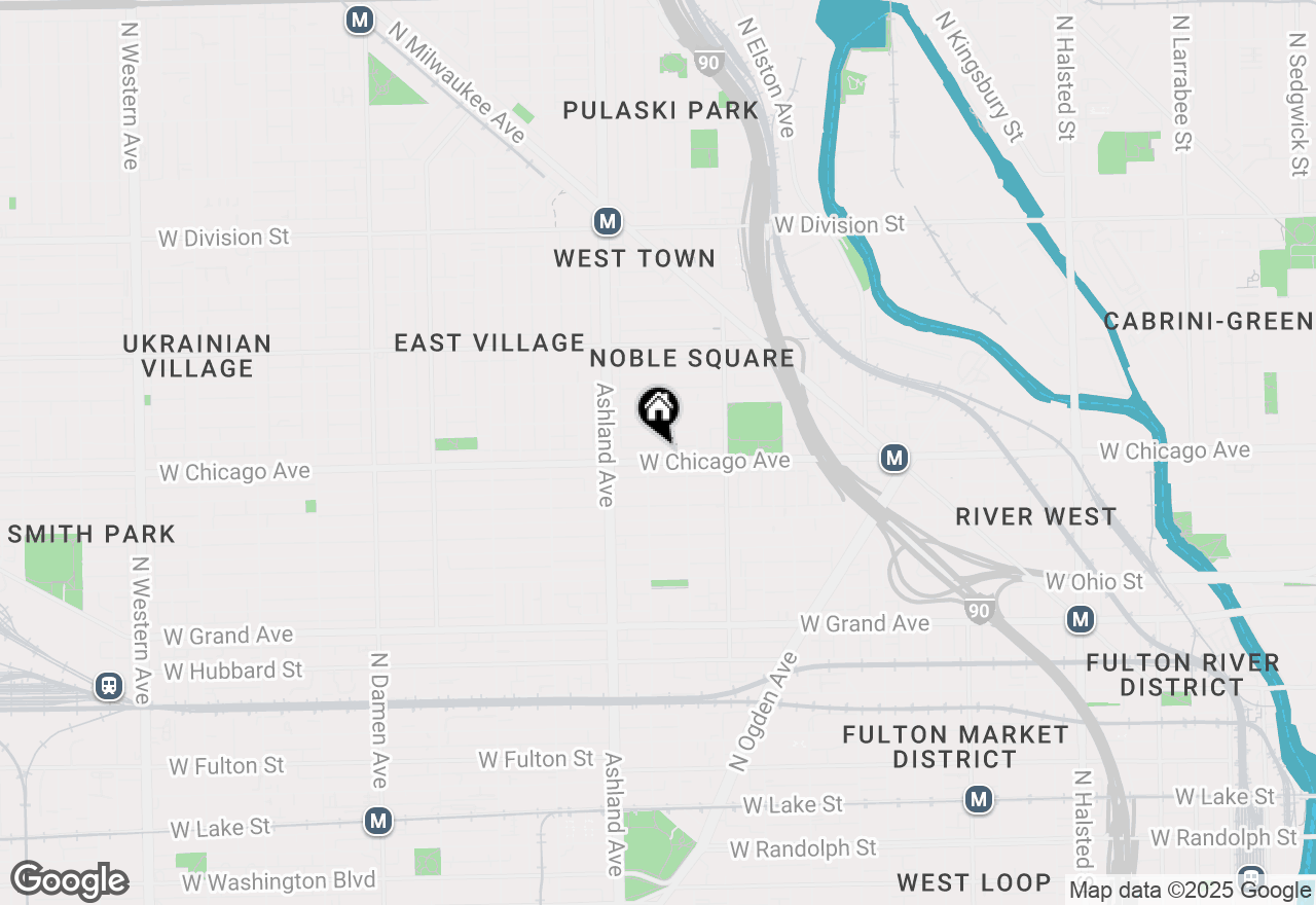 Map of 1500 W Chicago Avenue, Chicago, IL 60642