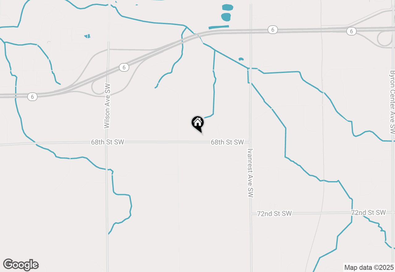 Map of 3493 68th Street Sw, Byron Center, MI 49315