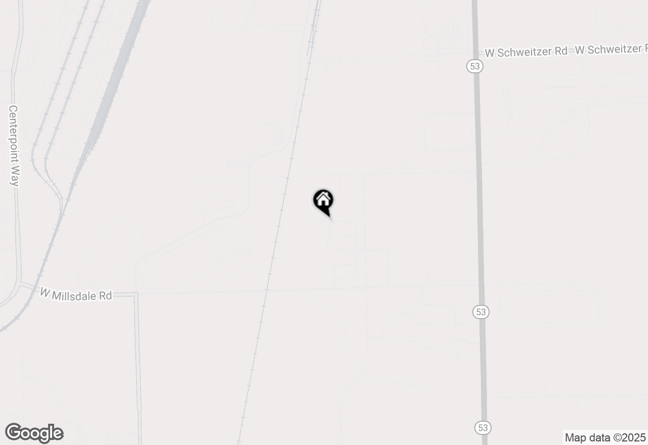 Map of 508 Adirondack Court, Joliet, IL 60436