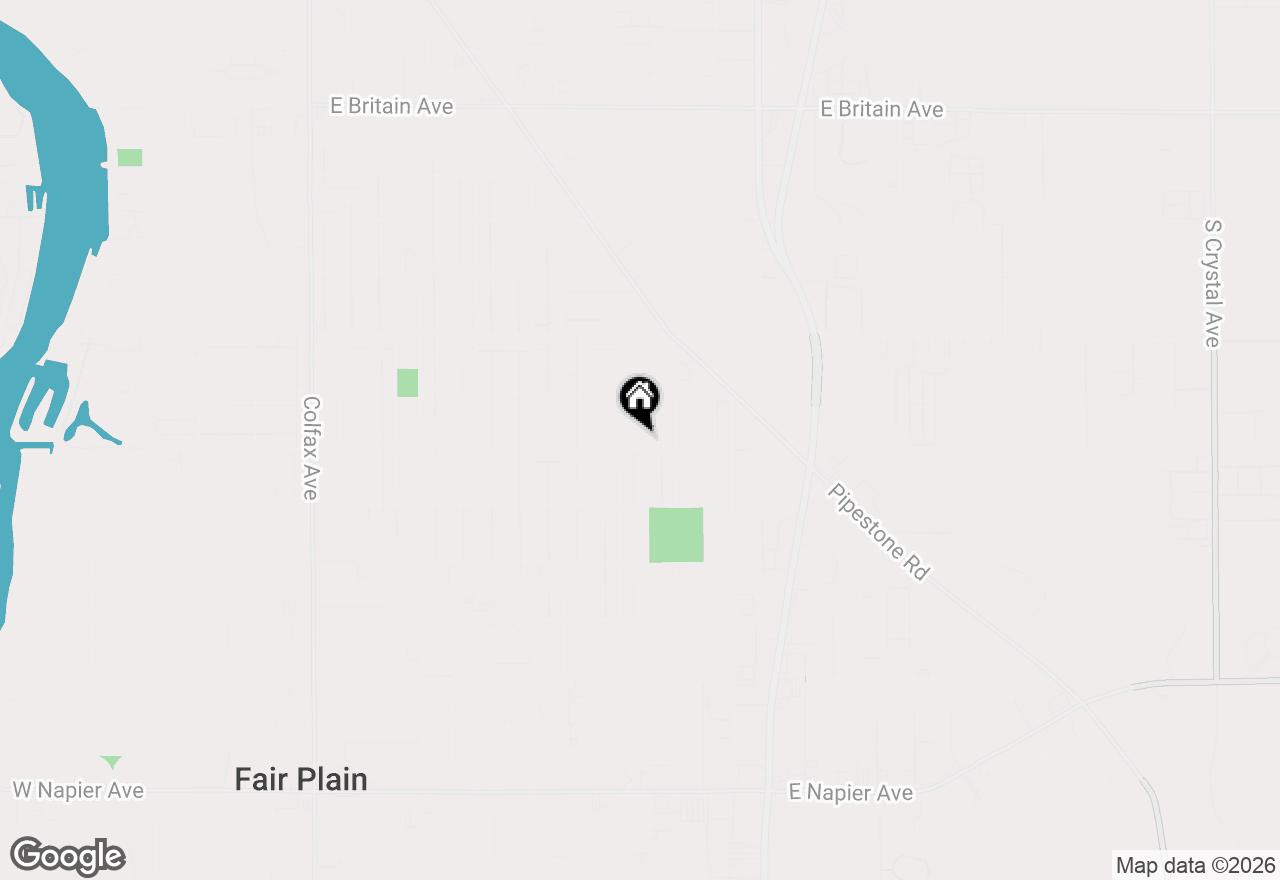 Map of 1086 Union Avenue, Benton Harbor, MI 49022