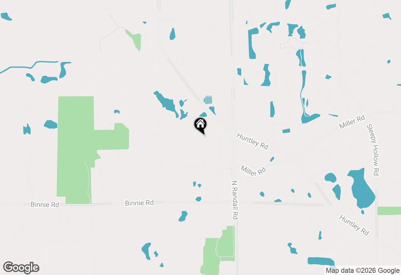 Map of 1465 Meadowsedge Lane, Carpentersville, IL 60110