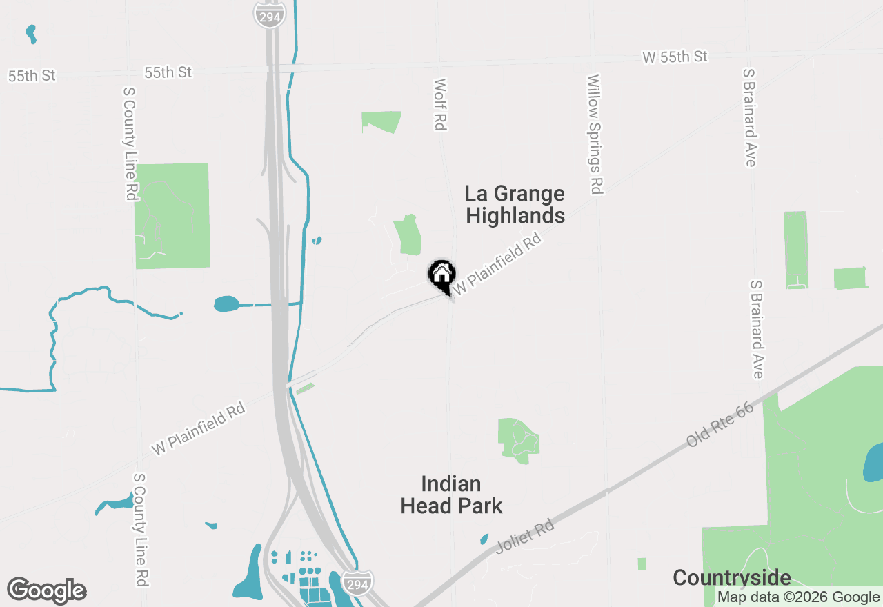 Map of 6105 Timber Ridge Court, Indian Head Park, IL 60525