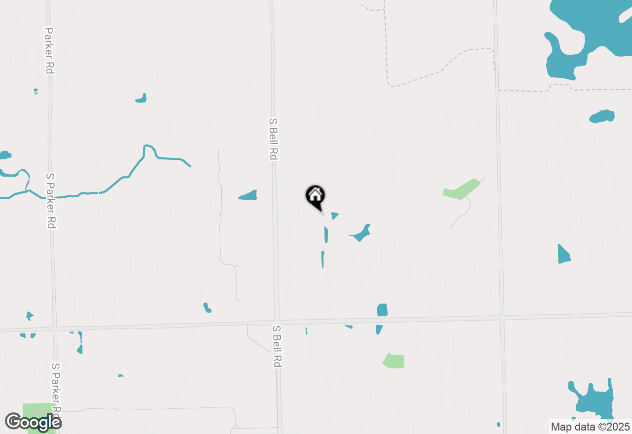 Map of 14052 S Belmont Drive, Homer Glen, IL 60491