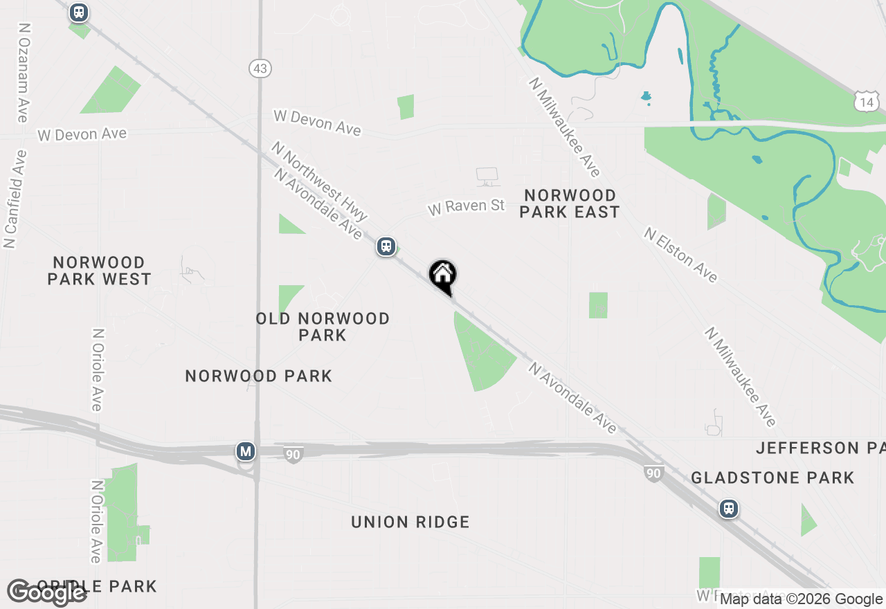 Map of 5916 N Avondale Avenue, Chicago, IL 60631