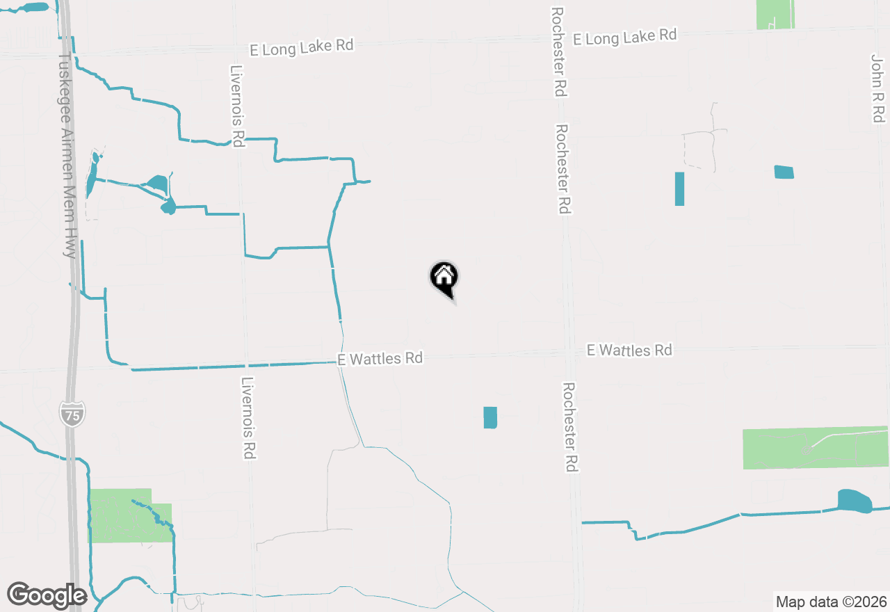 Map of 4162 Cypress Drive, Troy, MI 48085