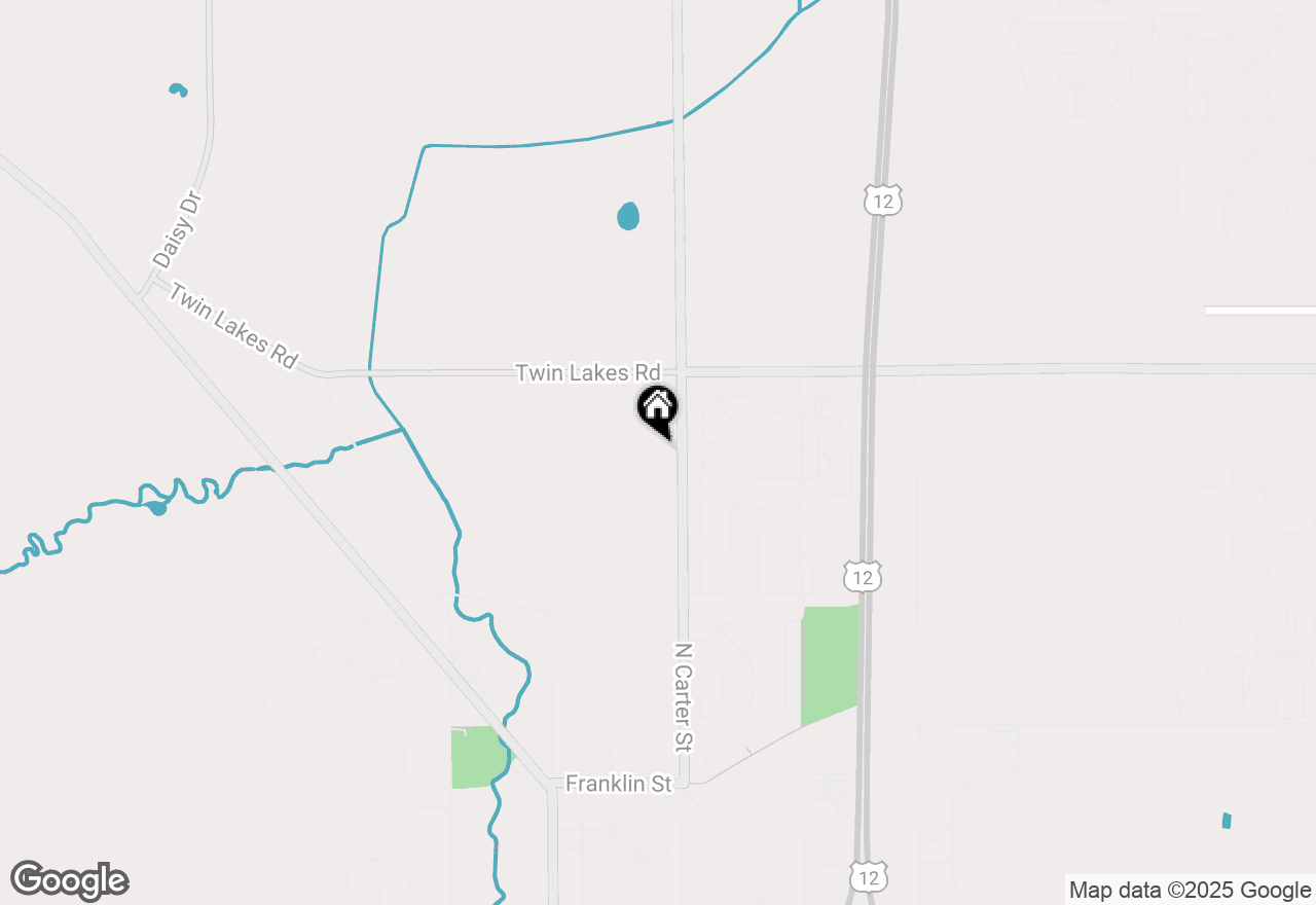 Map of W522 Highland Rd, Genoa City, WI 53128