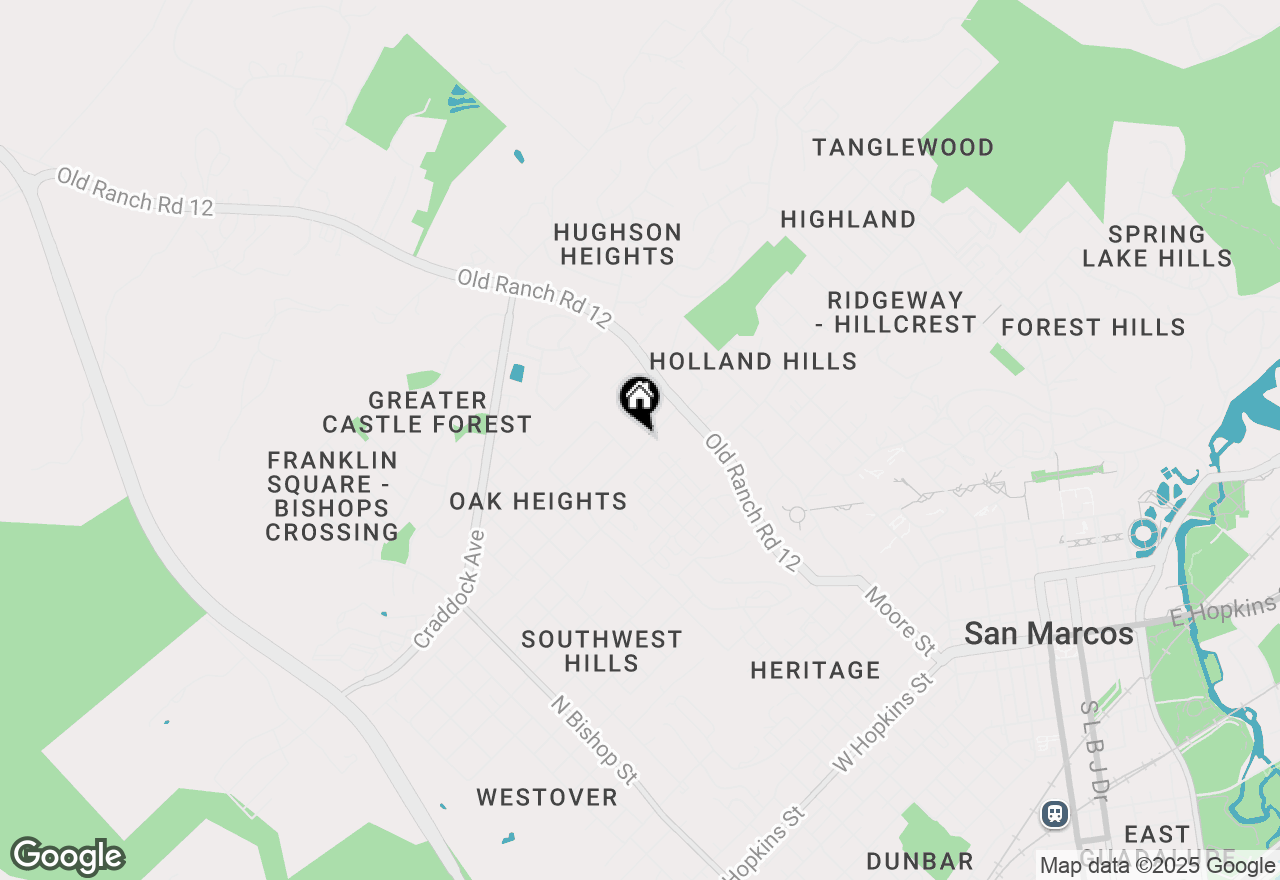 Map of 516 Franklin Dr, San Marcos, TX 78666