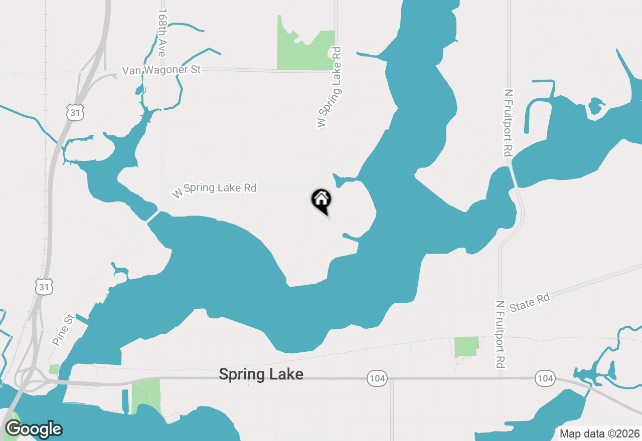 Map of 16242 Suffolk Drive, Spring Lake, MI 49456