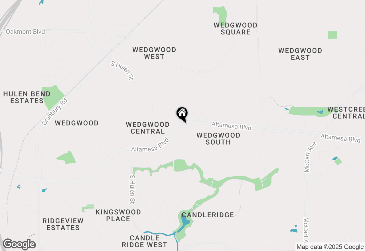 Map of 4349 Altamesa Boulevard, Fort Worth, TX 76133