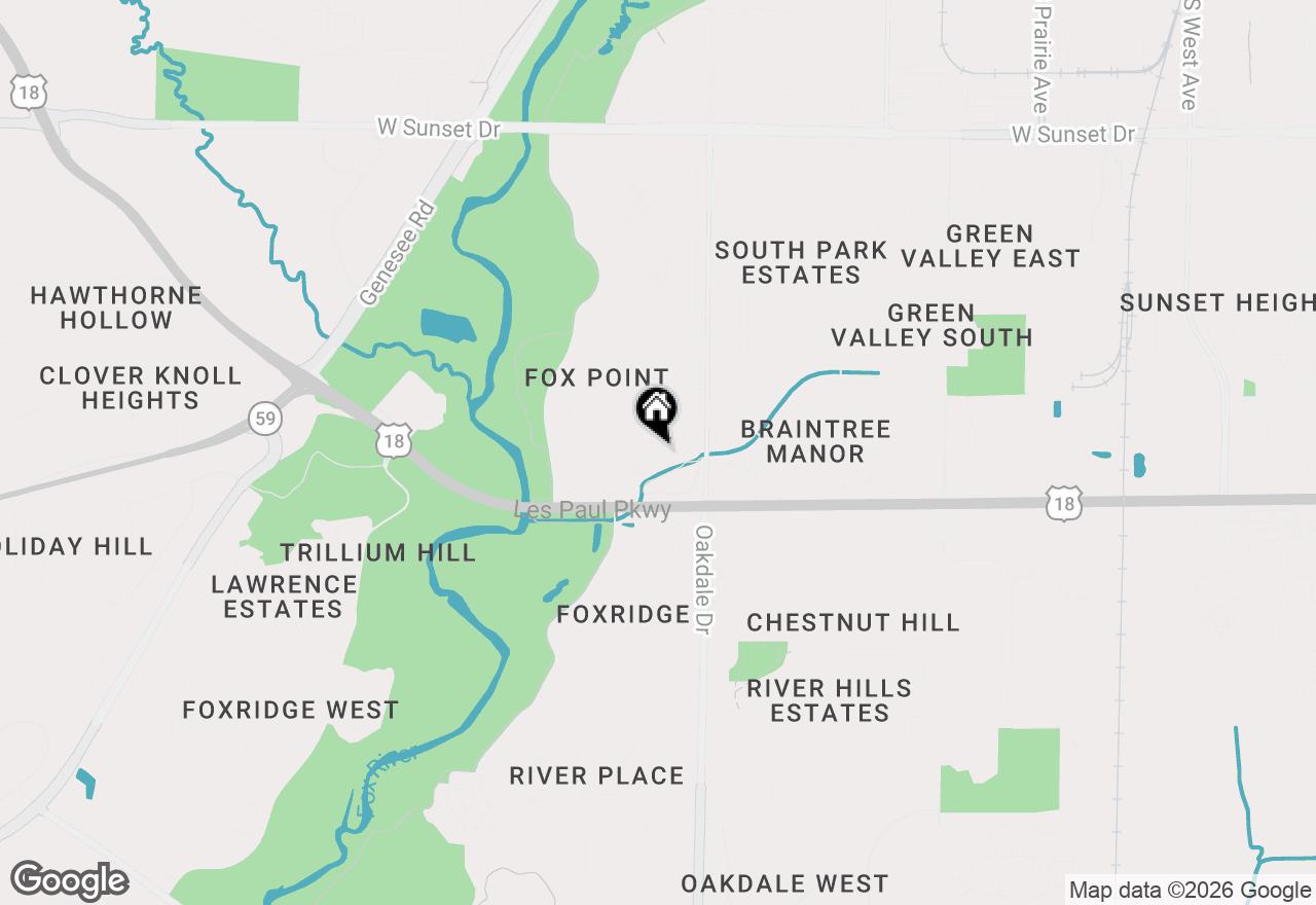 Map of 1887 Haymarket Rd #32, Waukesha, WI 53189