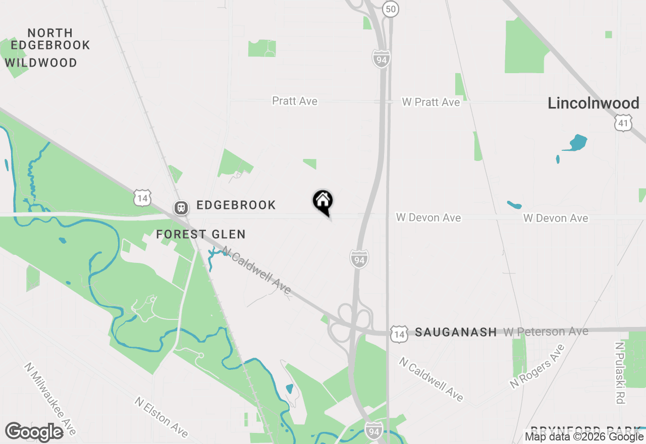 Map of 6339 N Leona Avenue, Chicago, IL 60646