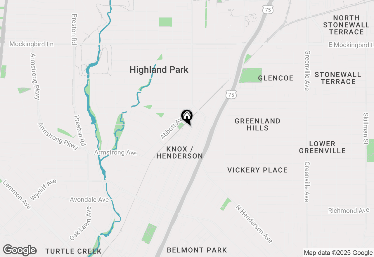 Map of 4719 Cole Avenue #860, Dallas, TX 75205