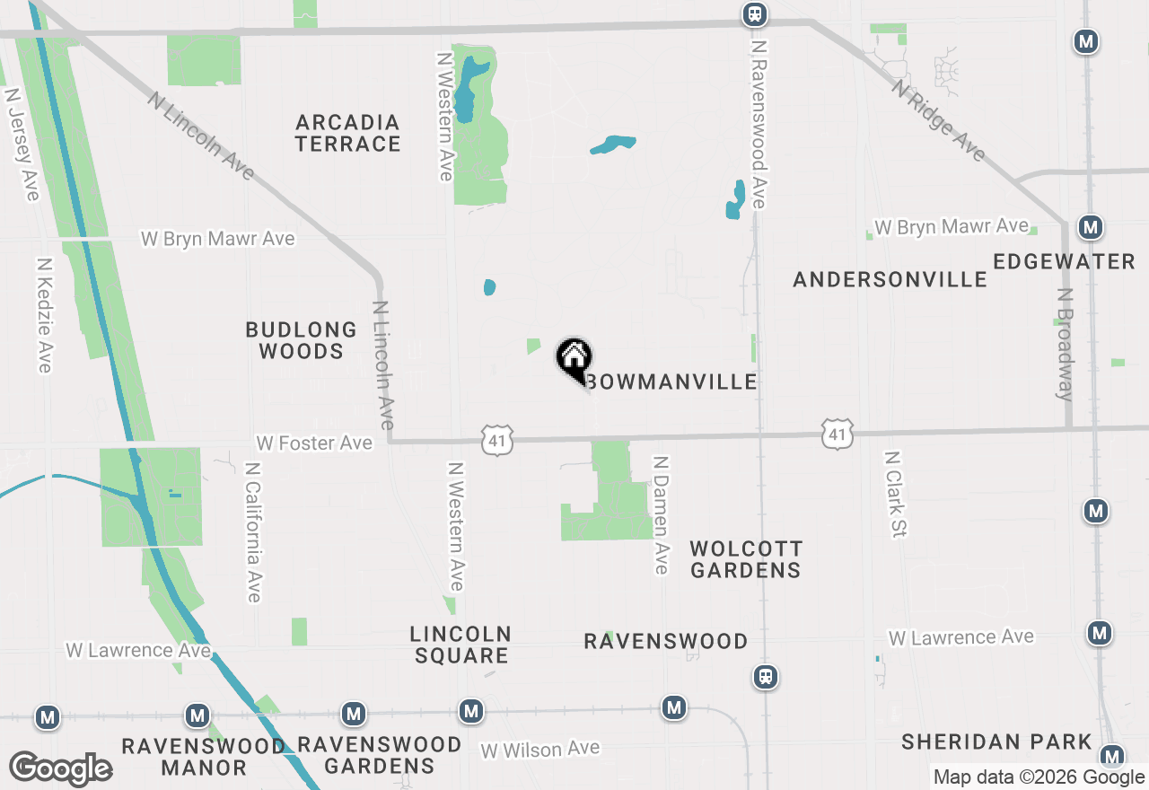 Map of 2141 W Berwyn Avenue, Chicago, IL 60625