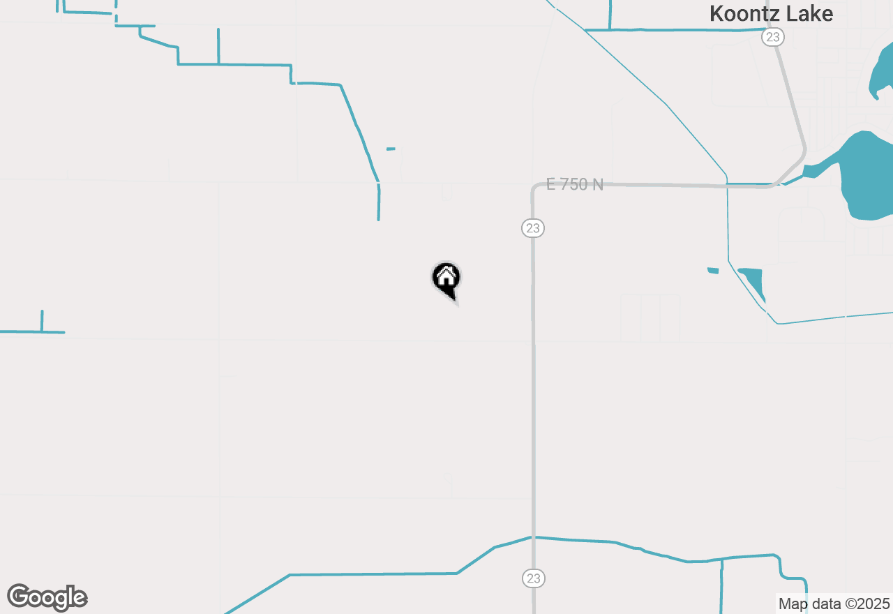 Map of 9746 E 700 N, Walkerton, IN 46574