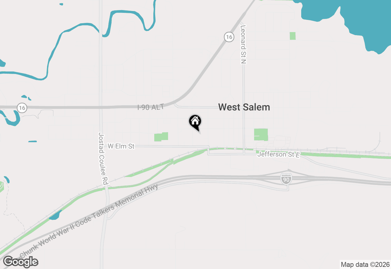 Map of 125 Clark St S, West Salem, WI 54669