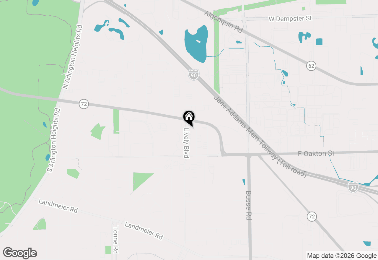 Map of 101 Lively Boulevard, Elk Grove Village, IL 60007