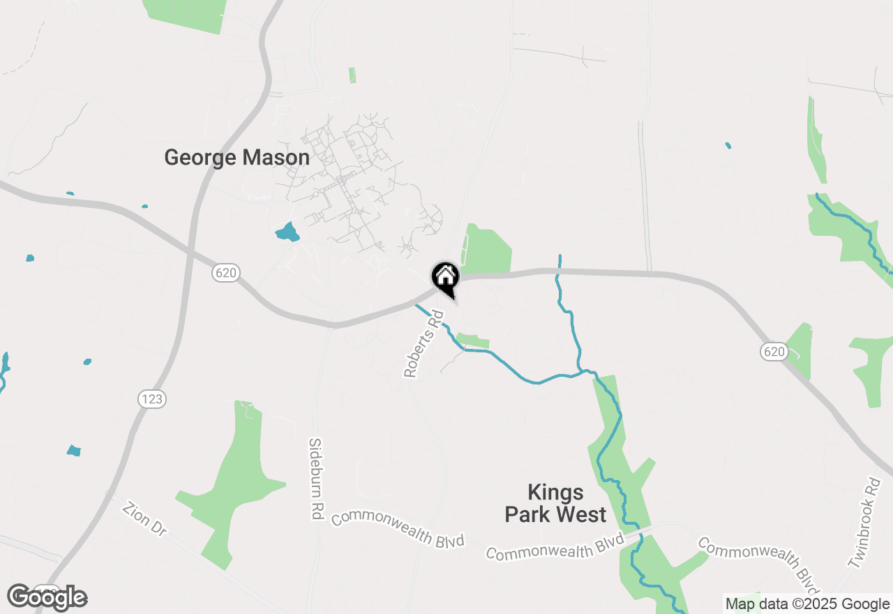 Map of 10288 Friendship Court, Fairfax, VA 22032