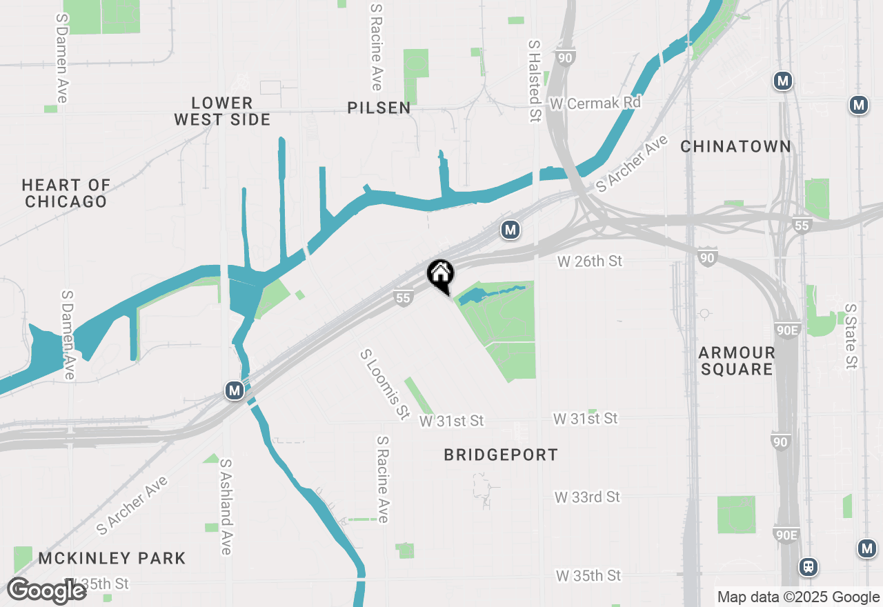 Map of 2725 S Quinn Street, Chicago, IL 60608