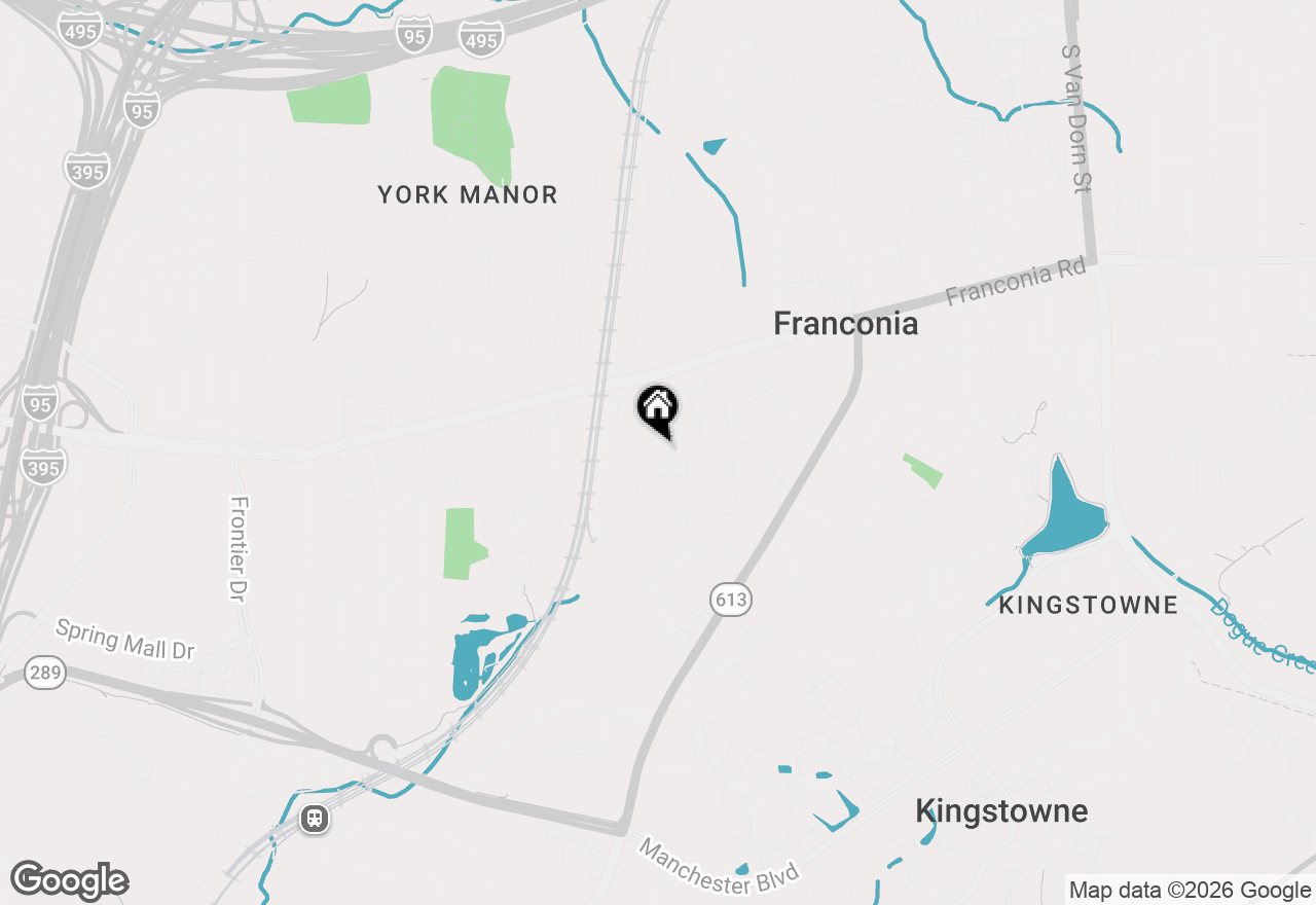 Map of 6262 Casdin Drive, Alexandria, VA 22310