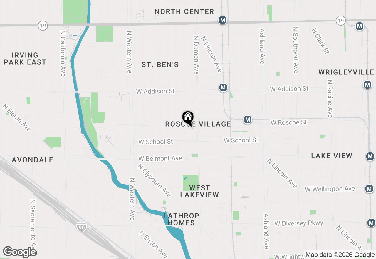 Map of 3340 N Seeley Avenue, Chicago, IL 60618