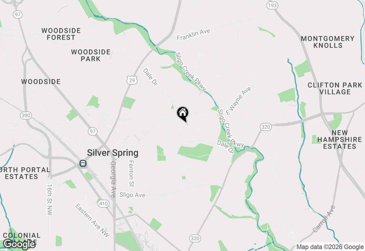 Map of 506 Bonifant Street, Silver Spring, MD 20910