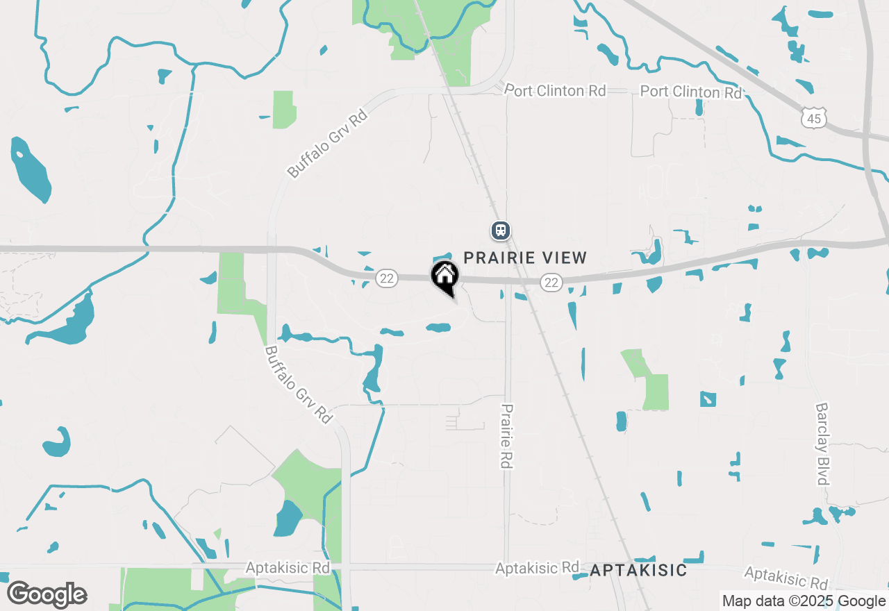 Map of 93 Willow Parkway, Buffalo Grove, IL 60089