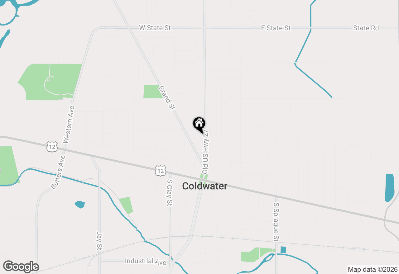 Map of 19 W Pierce, Coldwater, MI 49036