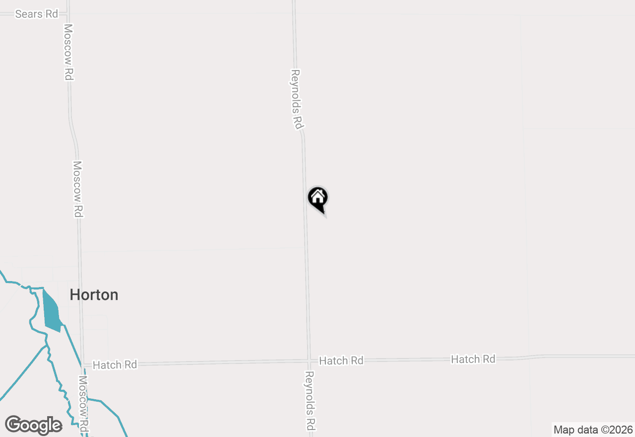 Map of 7371 Reynolds Road, Horton, MI 49246