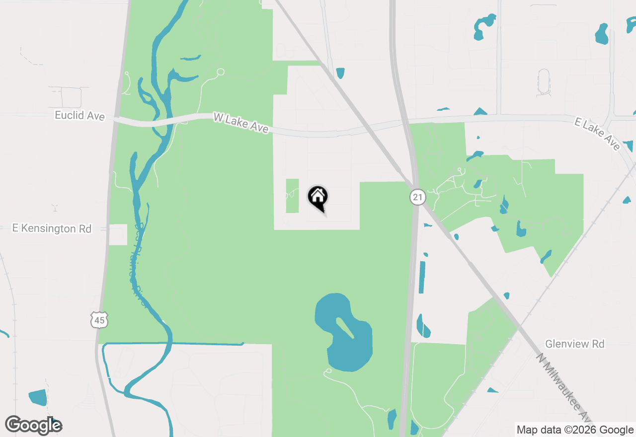 Map of 4722 Linden Avenue, Glenview, IL 60025