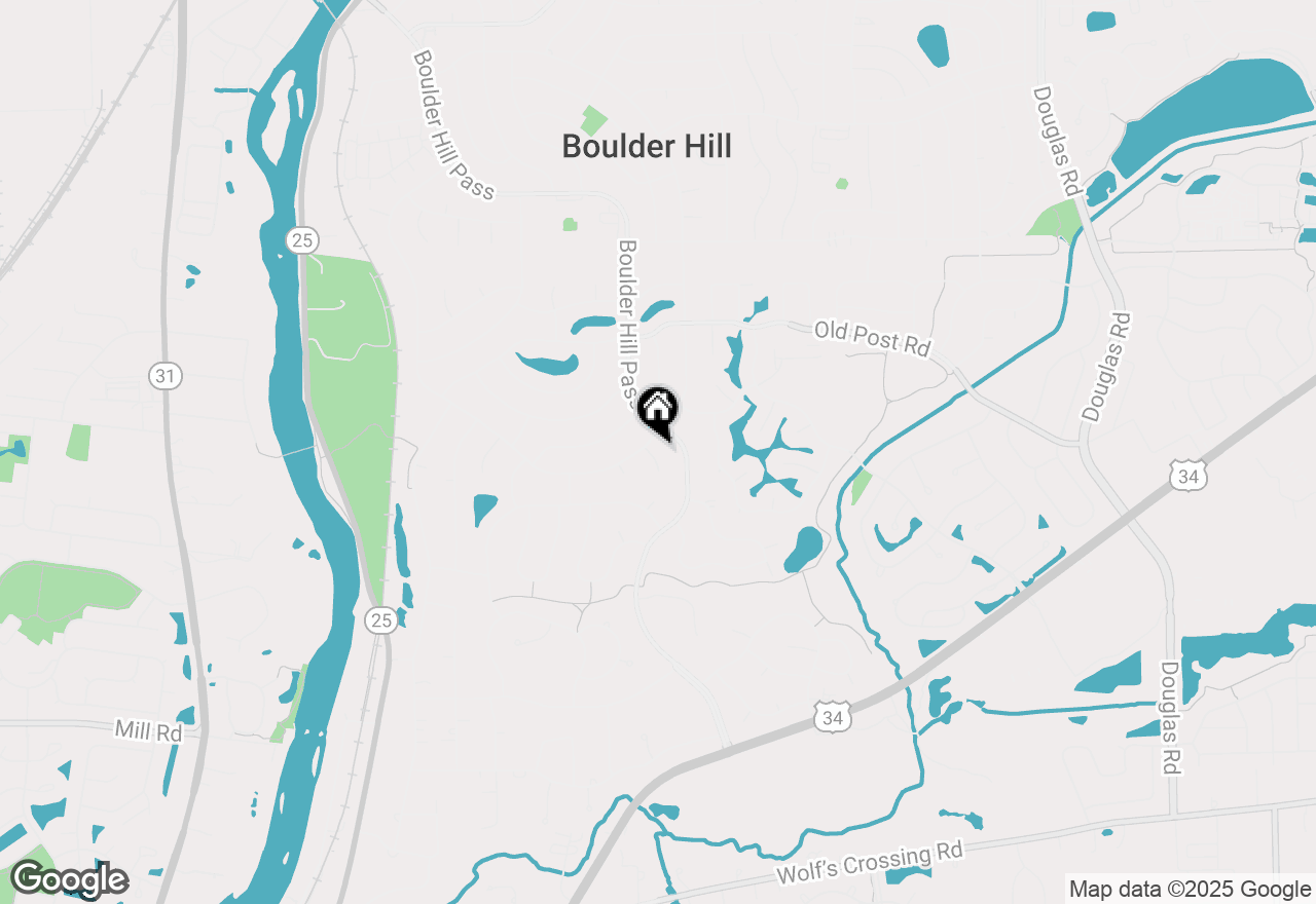 Map of 4 Circle Court, Montgomery, IL 60538