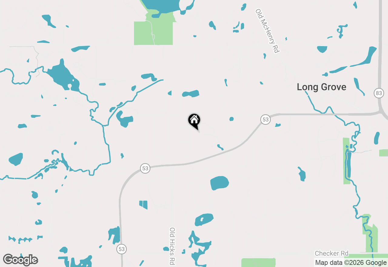 Map of 3270 Middlesax Drive, Long Grove, IL 60047