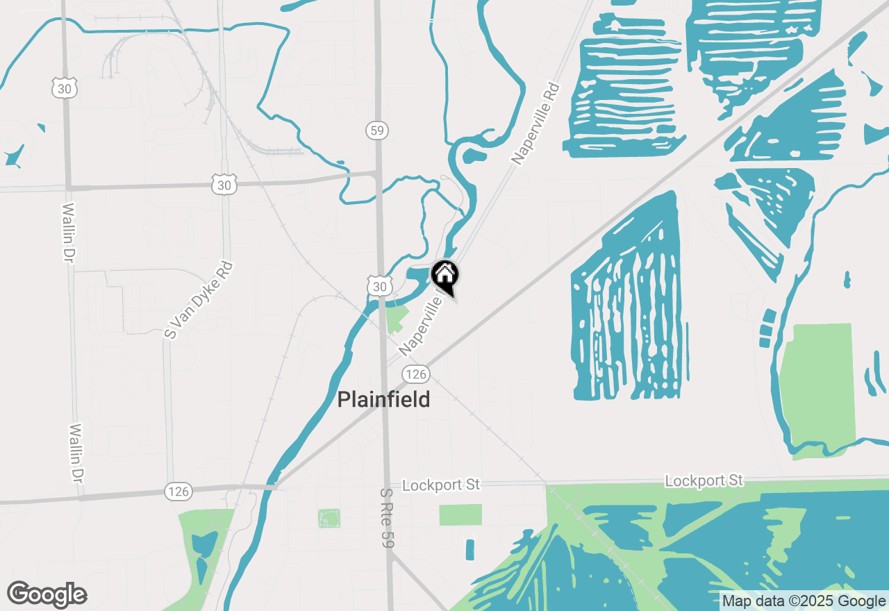 Map of 14609 S Naperville Road, Plainfield, IL 60544