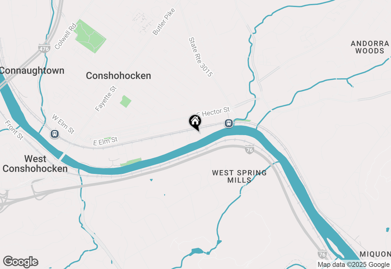 Map of 927 Riverplace Drive, Conshohocken, PA 19428