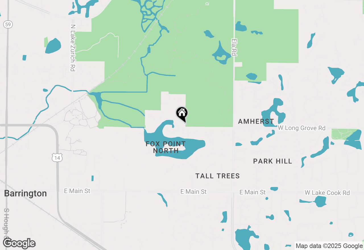 Map of 1312 Lake Shore Drive N, Barrington, IL 60010