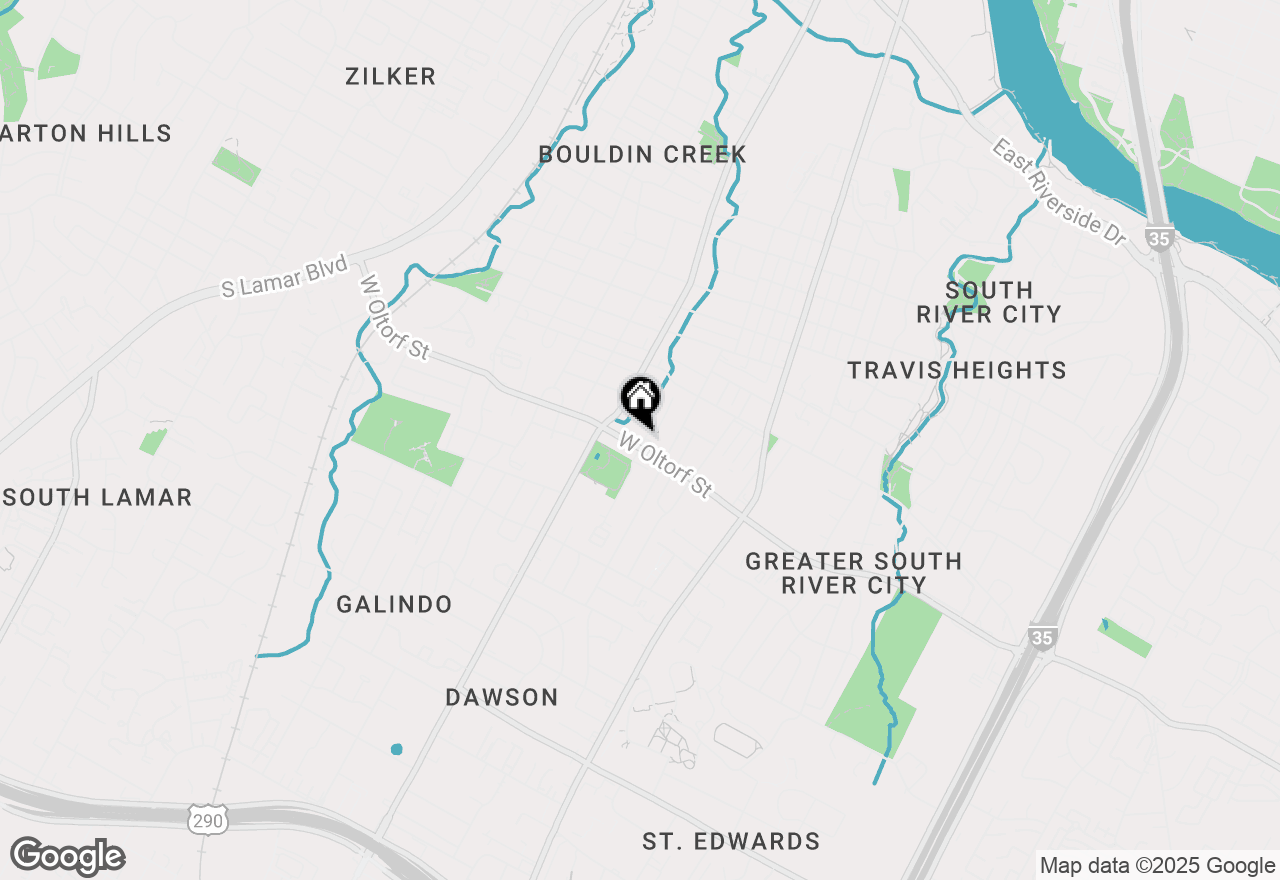 Map of 500 W Oltorf St, Austin, TX 78704