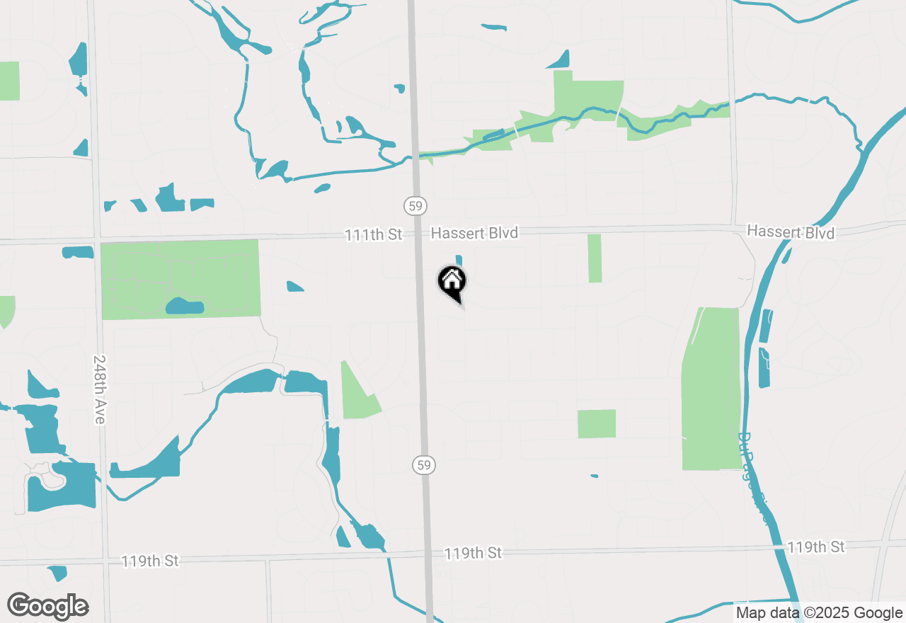 Map of 2707 Pennyroyal Circle, Naperville, IL 60564